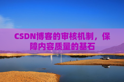 CSDN博客的审核机制,保障内容质量的基石
